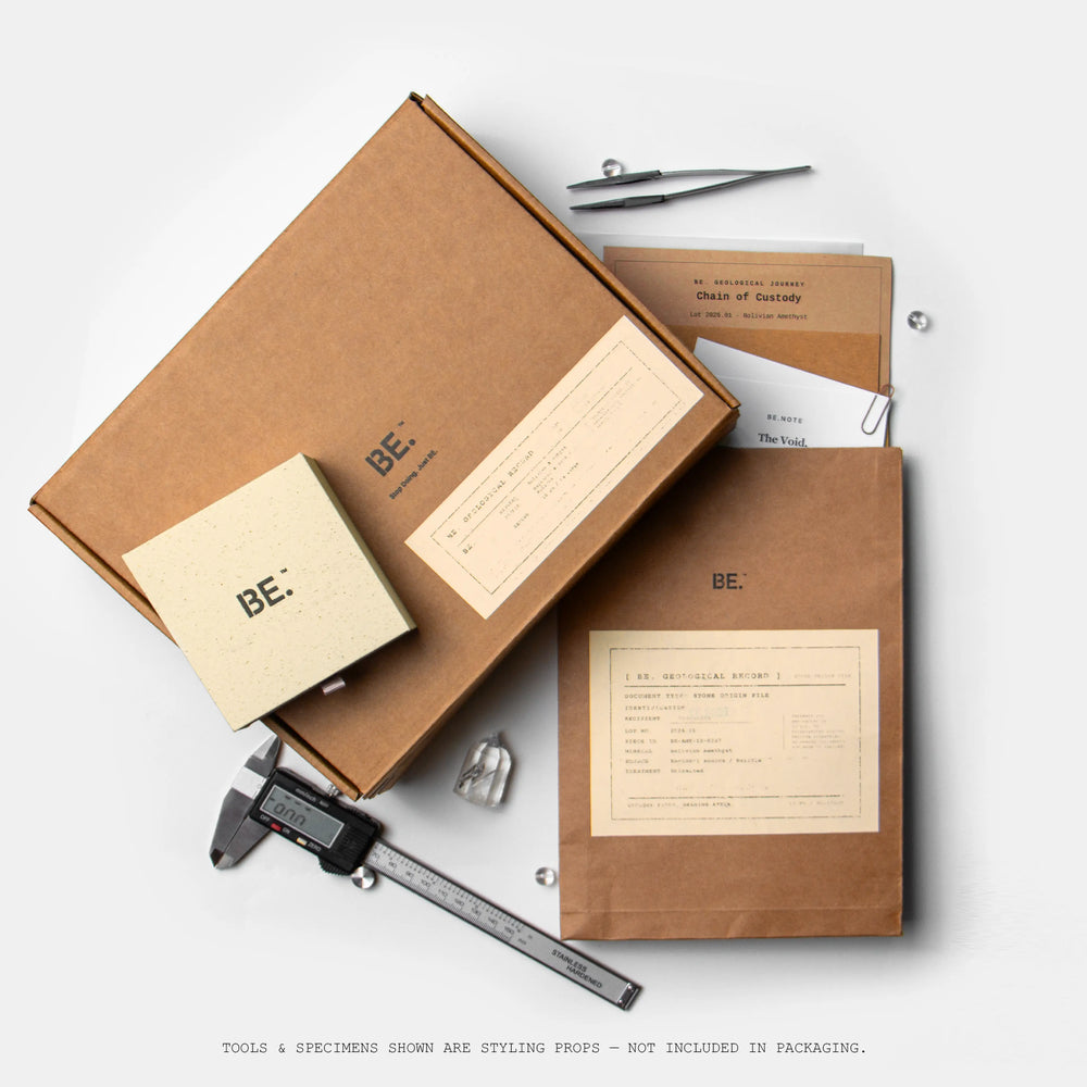 BE. product packaging contents and presentation overview.