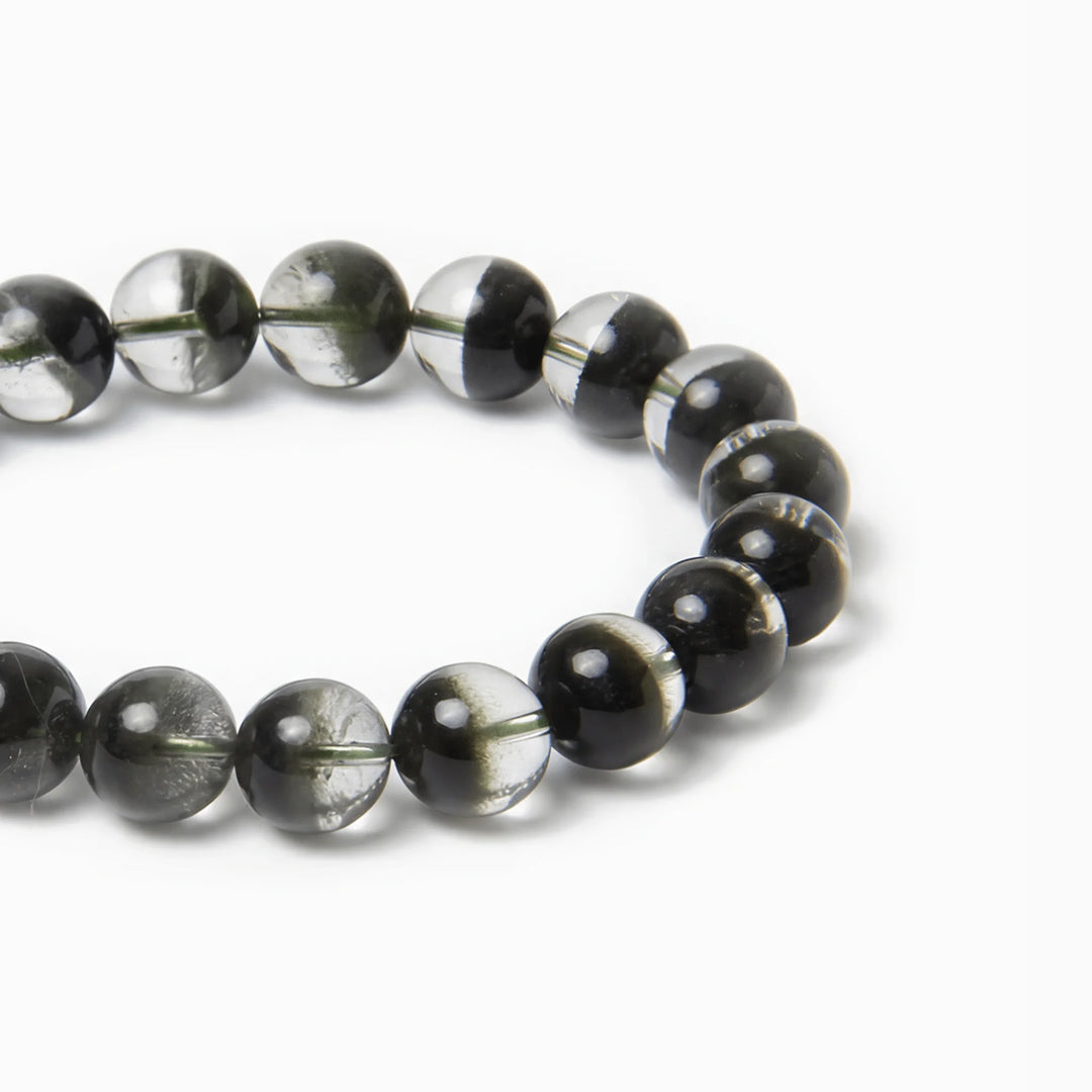 The Green Phantom Strand — Geological Sequence, bracelet detail view BE.