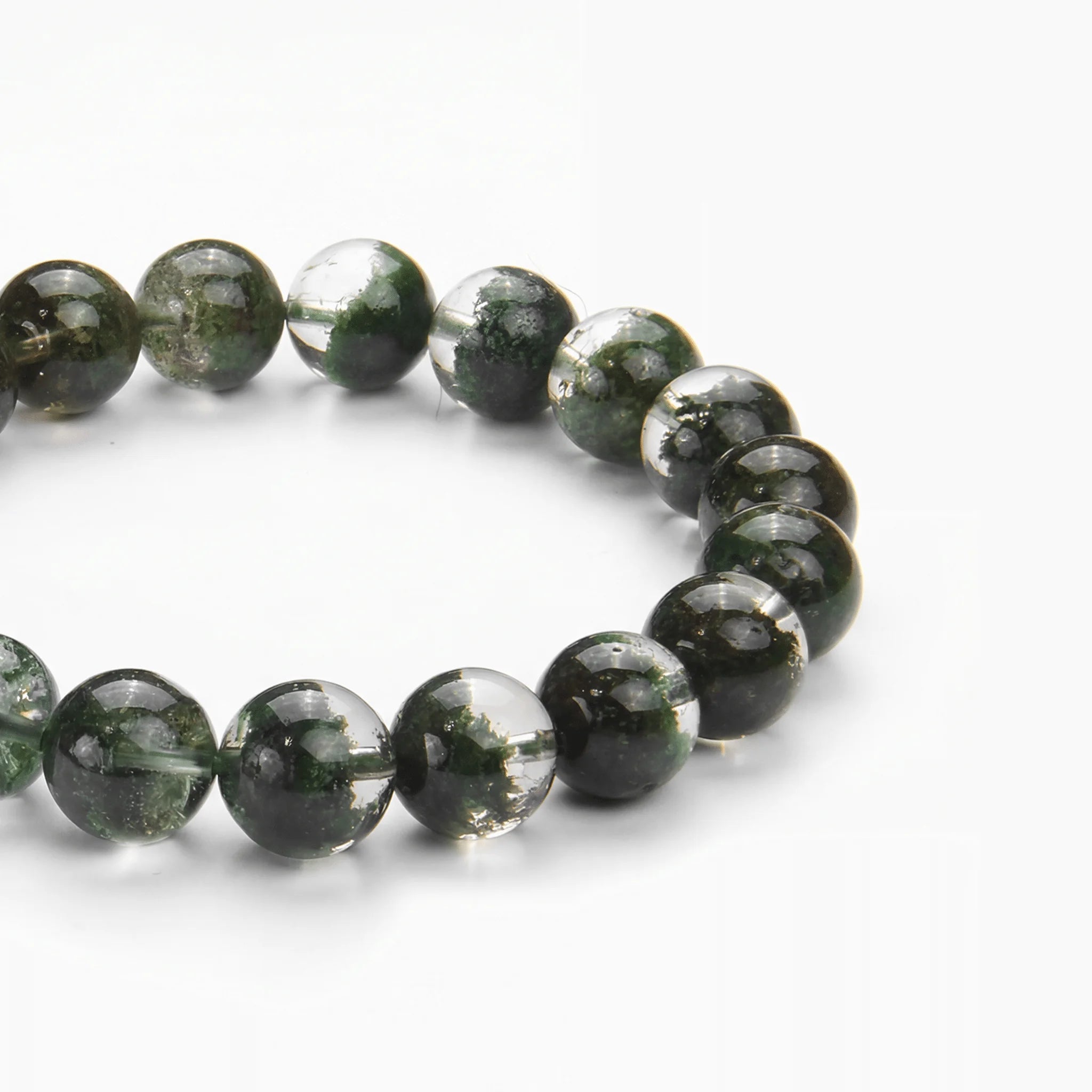 The Green Phantom Strand — Terrestrial Landscape, bracelet detail view BE.