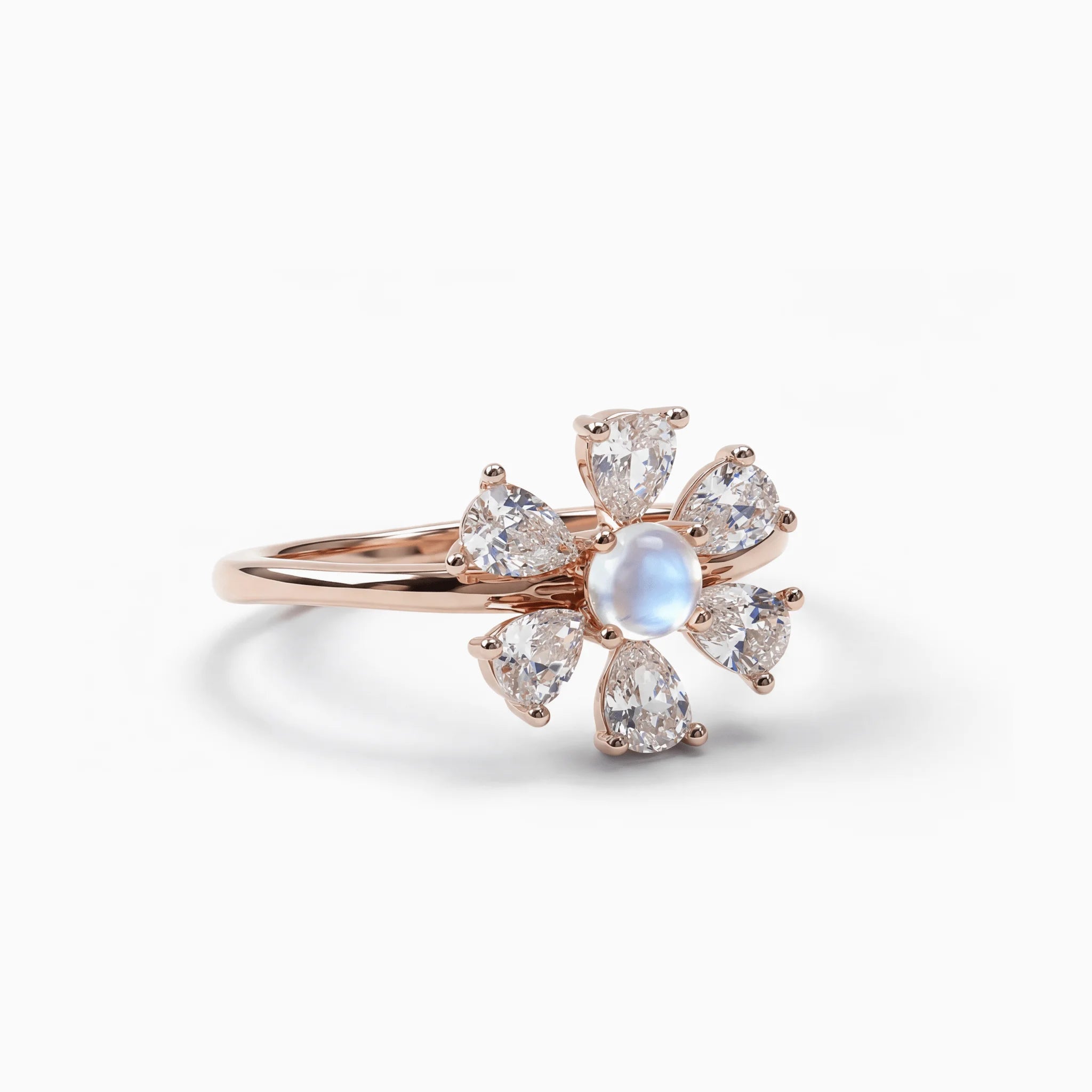 The Moonstone Symmetry, ring on white background BE.