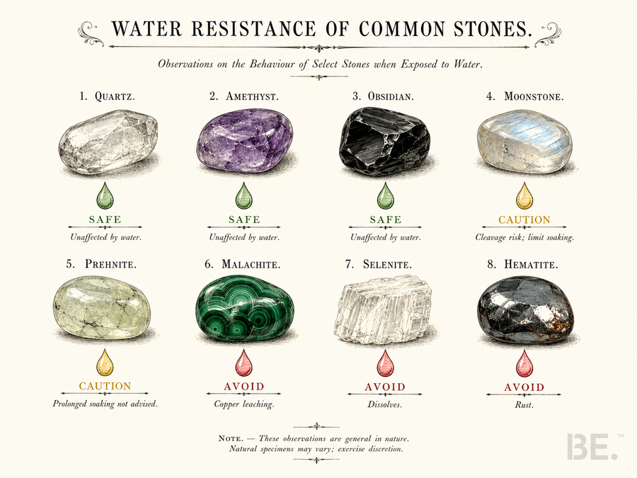 Can I Wear Crystal Jewellery Shower Water Care