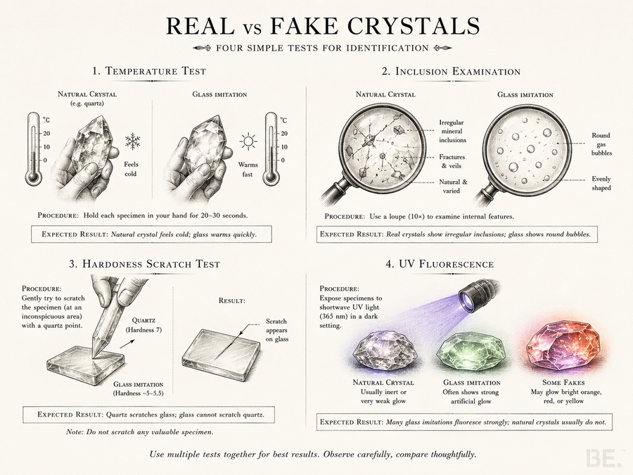 Real Vs Fake Crystals