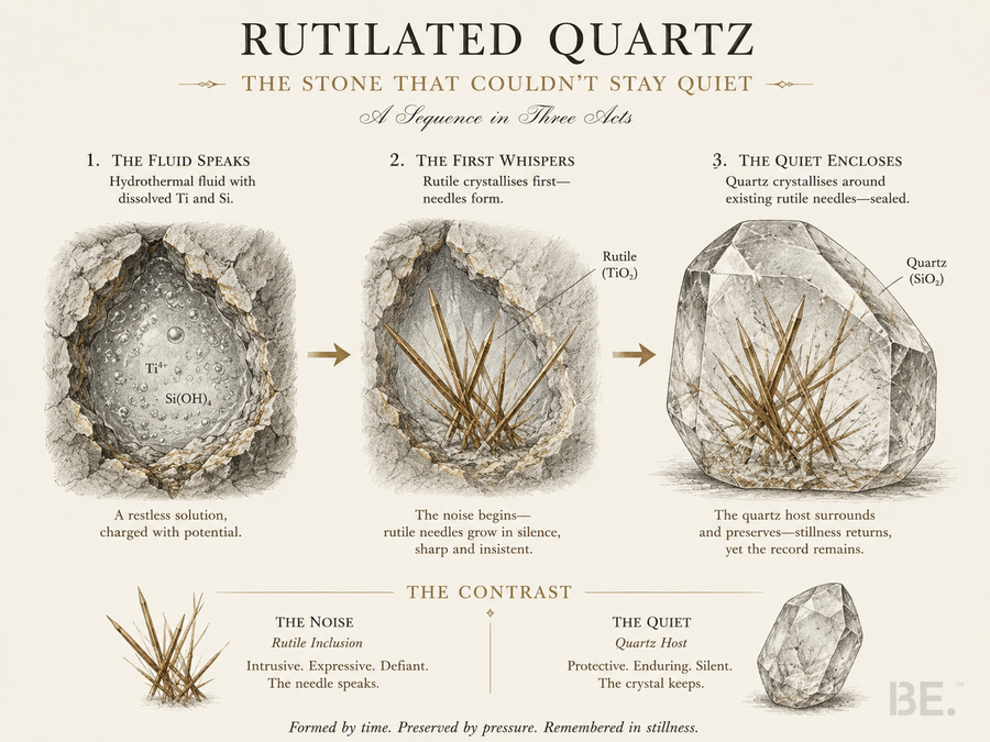 Rutilated Quartz The Stone That Couldnt Stay Quiet