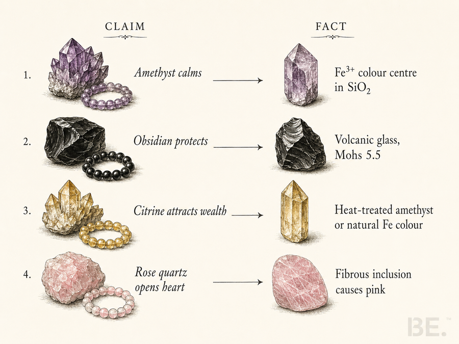Why Be Avoids Crystal Claims
