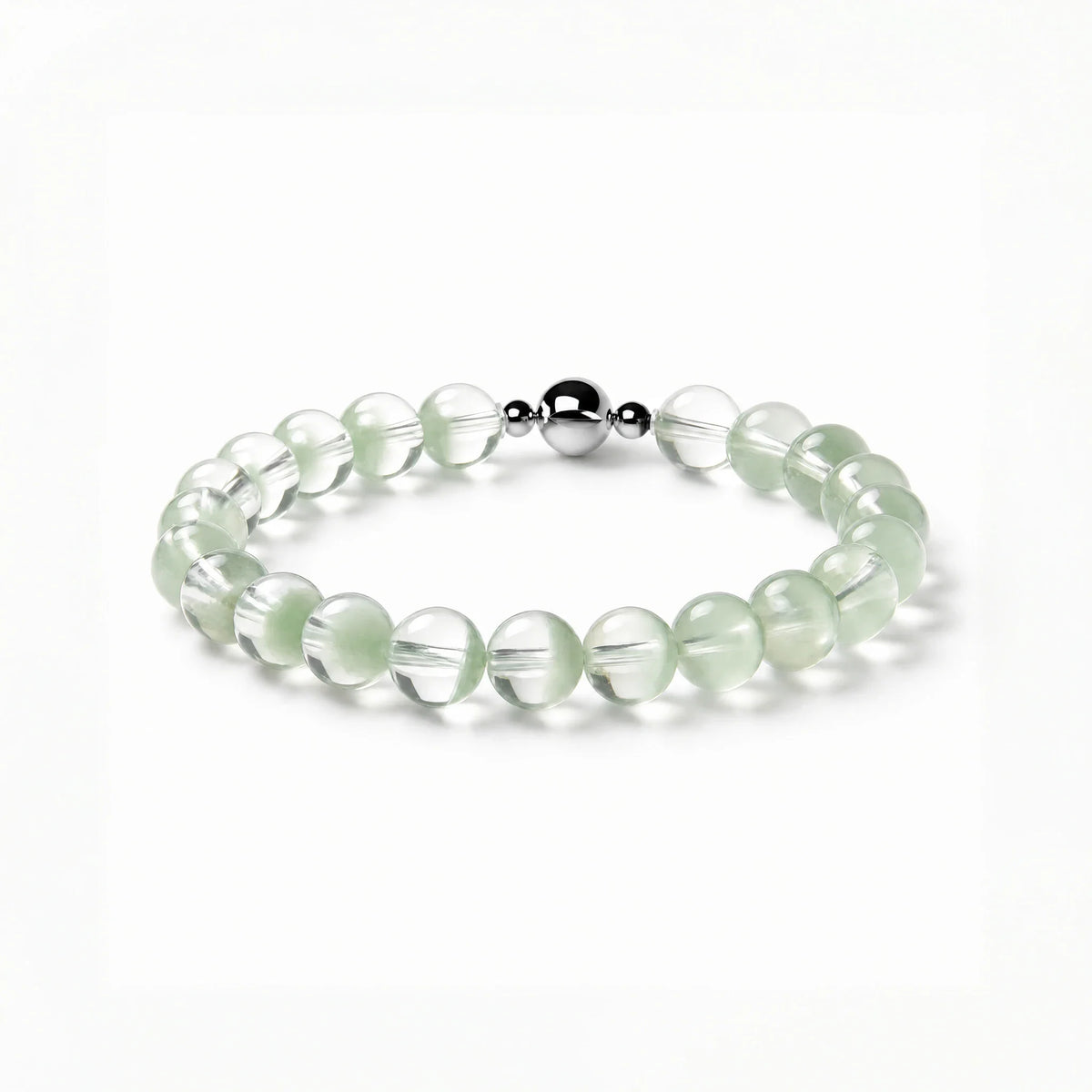 THE FLOW — Emerald Phantom Archive bracelet with magnetic clasp.