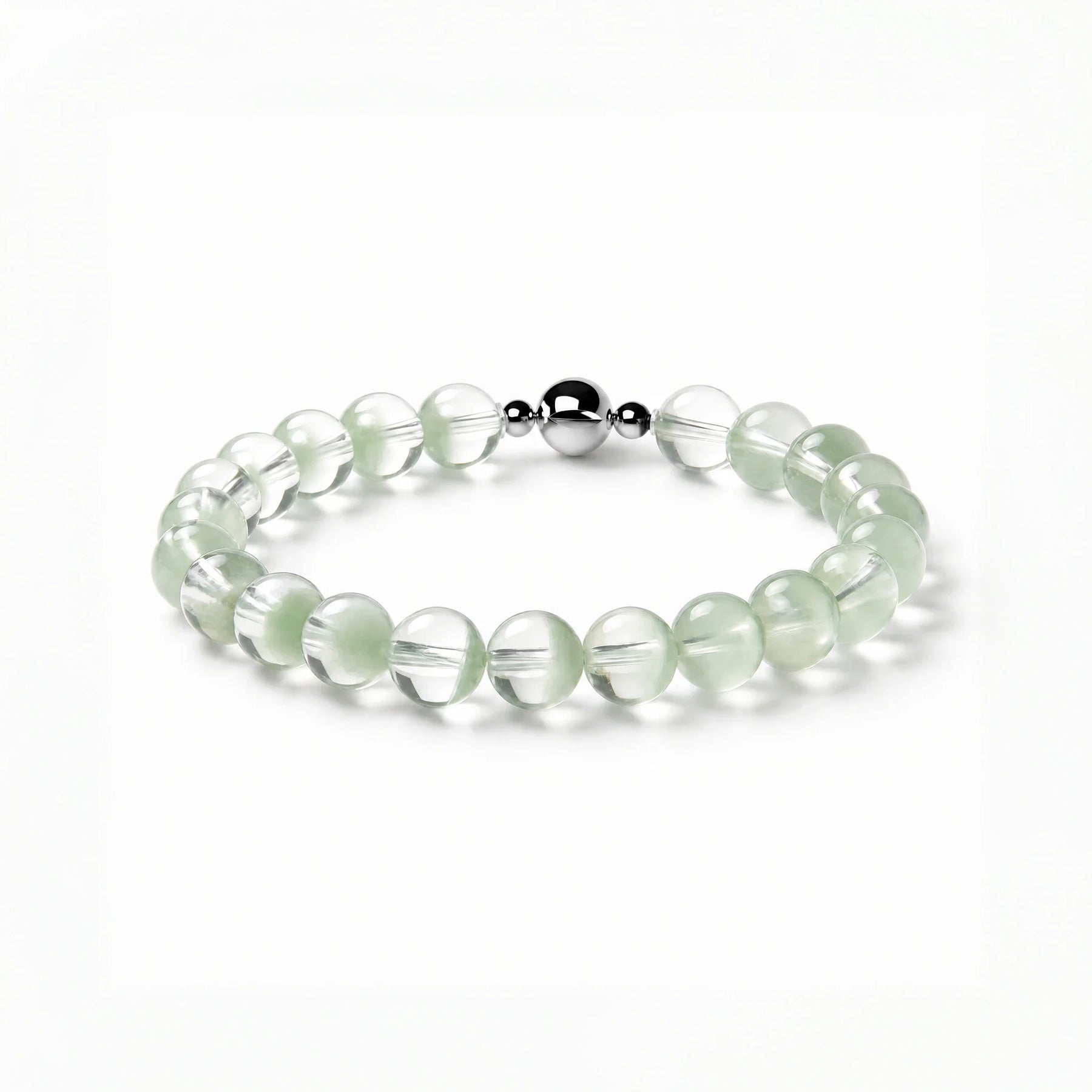 THE FLOW — Emerald Phantom Archive bracelet with magnetic clasp.