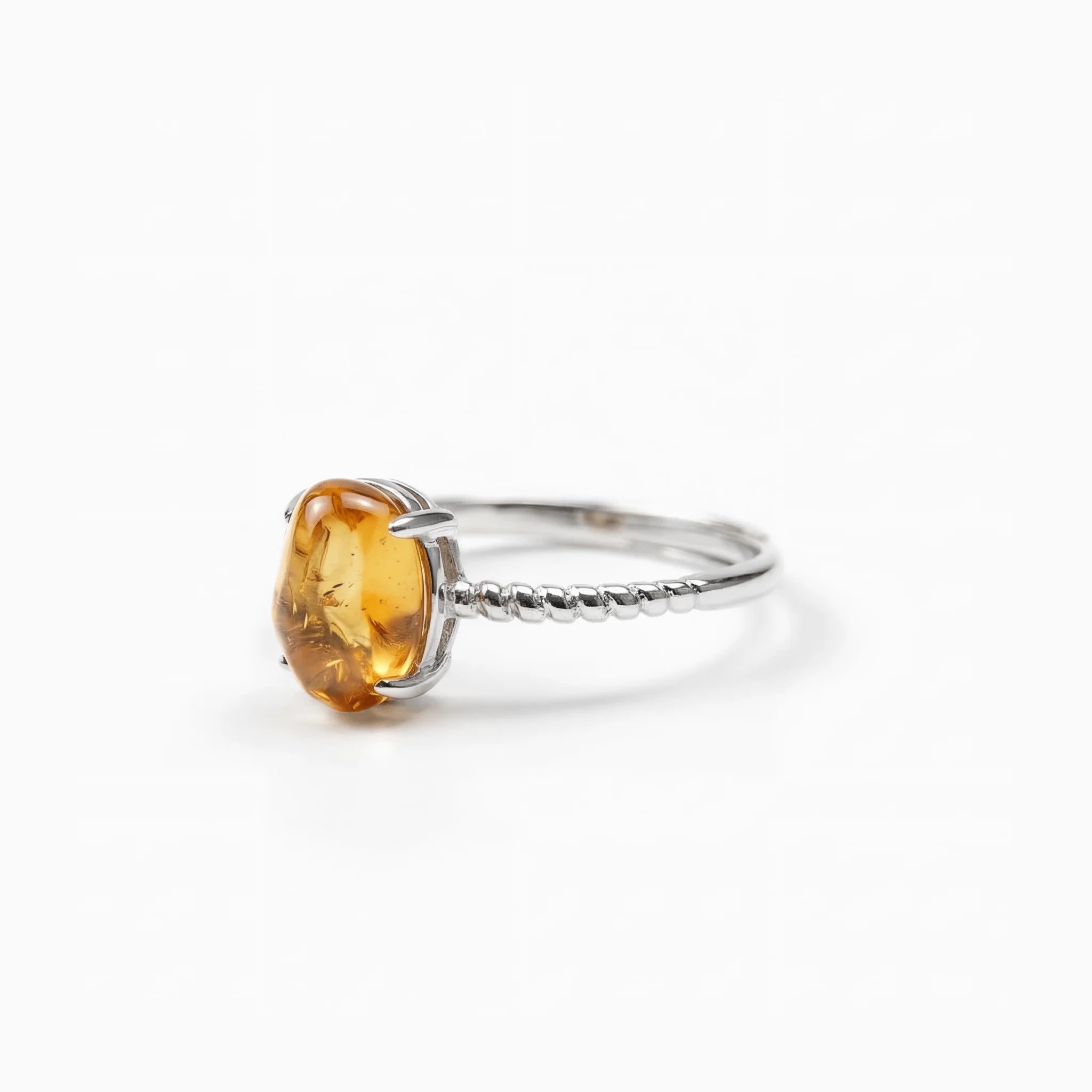 The Citrine Extrusion, ring detail view BE.