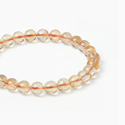 The Citrine Strand — Solar Convergence, bracelet detail view BE.