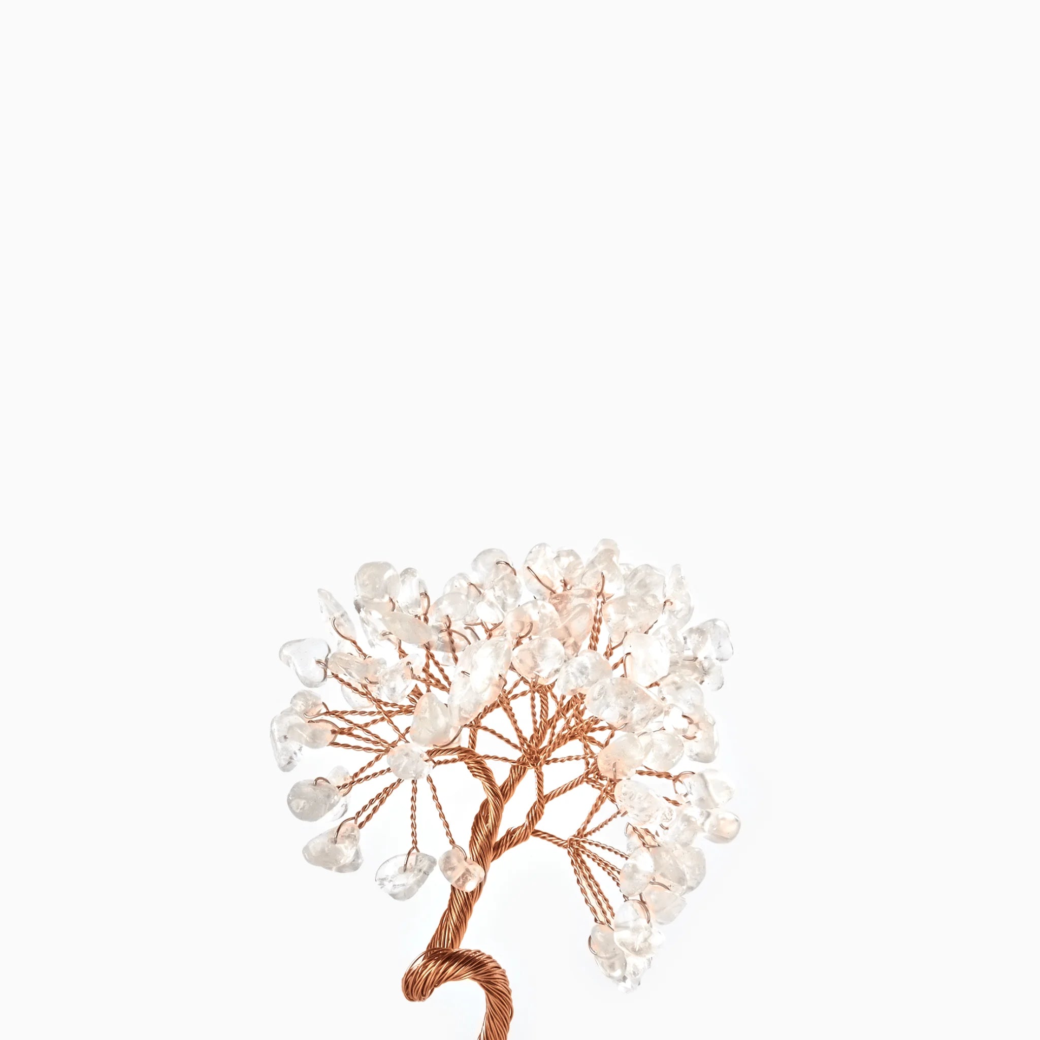 The Clear Quartz Arbor Structure, crystal tree product photography BE.