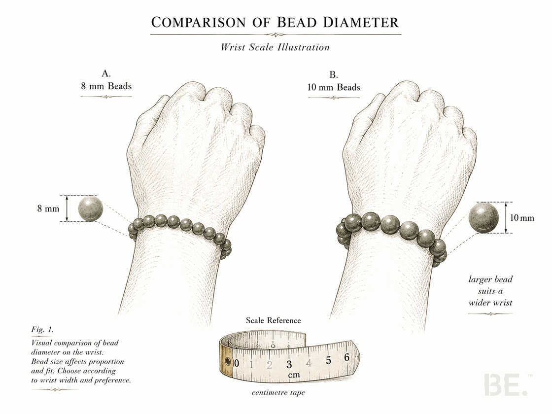 Dark, neutral crystal bead bracelets for men — gold sheen obsidian, smoky quartz and kyanite