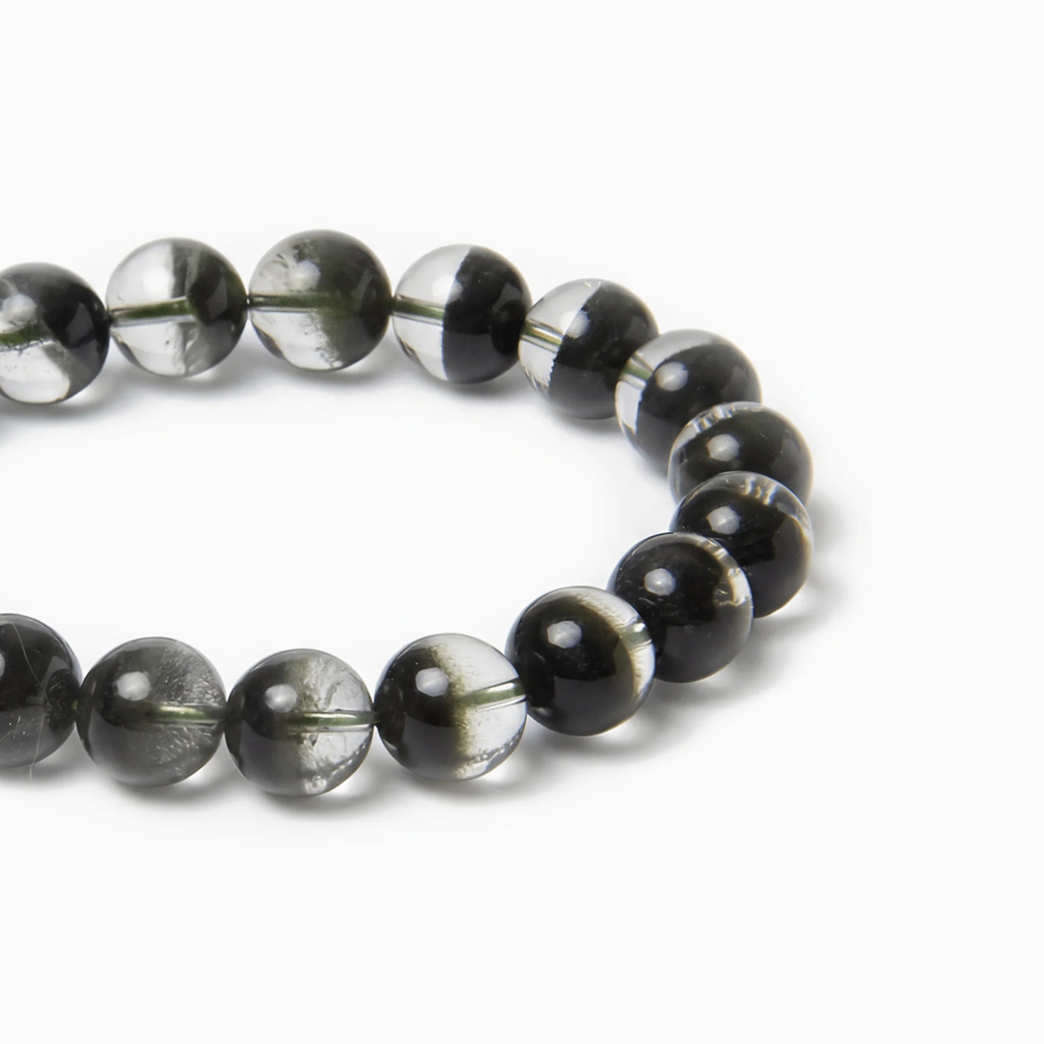 The Green Phantom Strand — Geological Sequence, bracelet detail view BE.