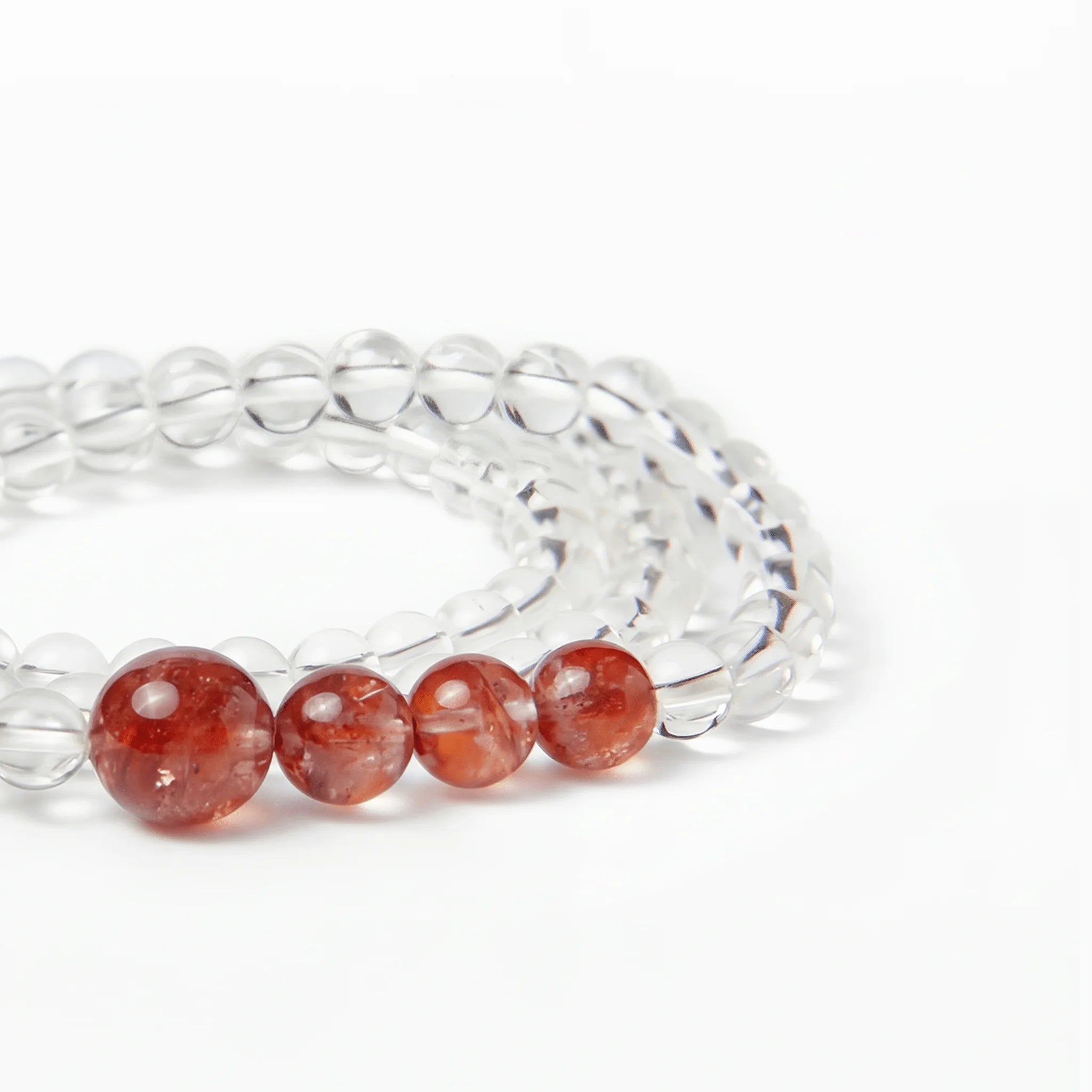 The Hematoid Double Strand — Terrestrial Architecture, bracelet detail view BE.