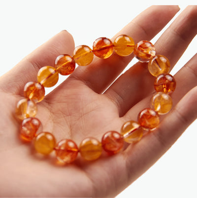 The Hematoid Strand — Iron Pigment, bracelet photo BE.