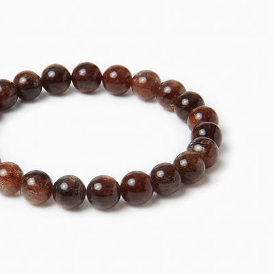 The Mineral Matrix Strand — Geological Fusion, bracelet detail view BE.