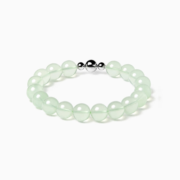 Prehnite bracelet