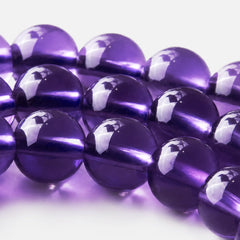 The Bolivian Amethyst Triple-Strand Bracelet Necklace, supplemental detail image 2.