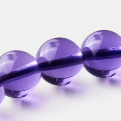 The Bolivian Amethyst Strand Bracelet — Bolivian Depth, PDP close-up detail image 1.