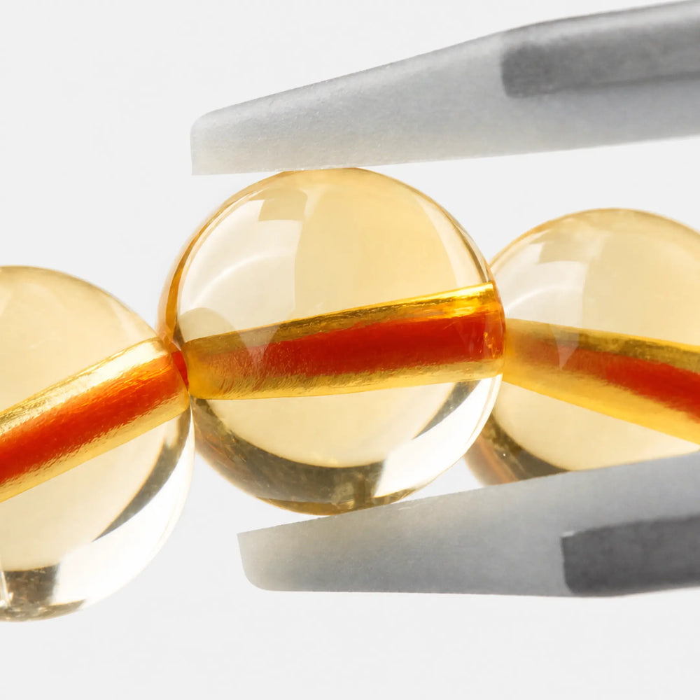 The Citrine Strand Bracelet — Solar Convergence, PDP close-up detail image 2.
