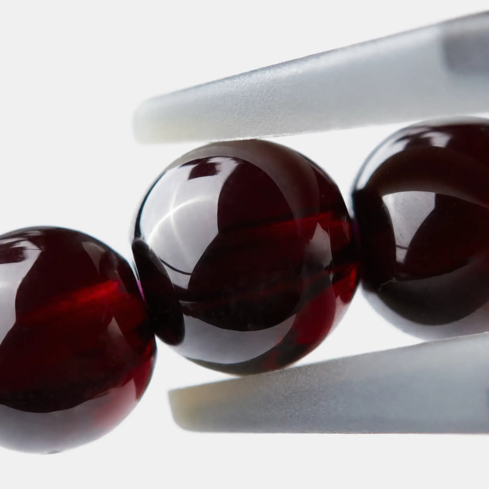 The Garnet Strand Bracelet — Terrestrial Gravity, PDP close-up detail image 2.
