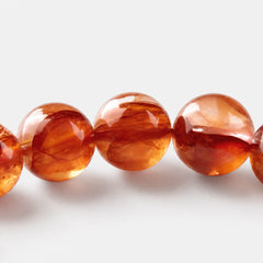 The Hematoid Quartz Strand Bracelet — Iron Oxide, PDP close-up detail image 1.