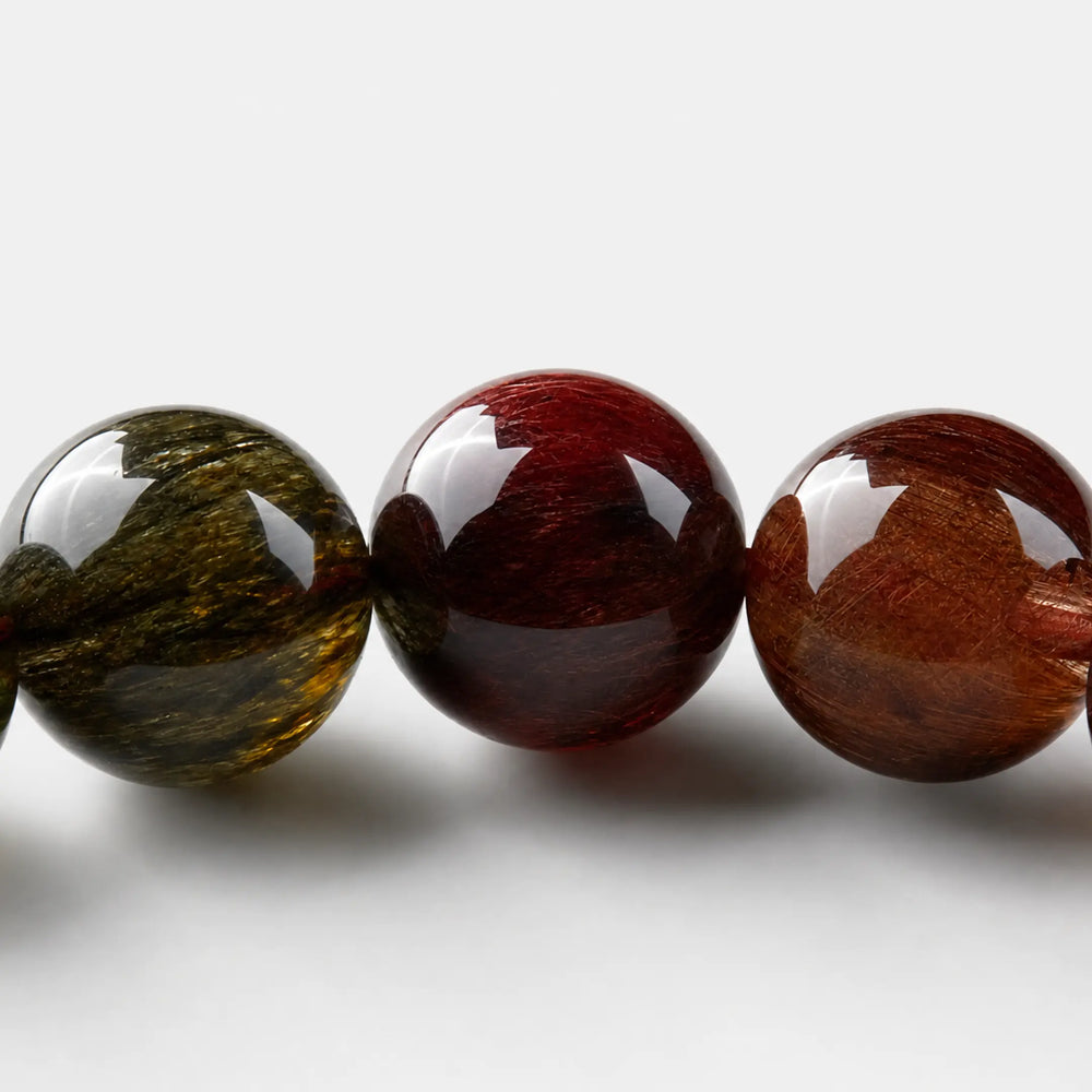 The Super Seven Strand Bracelet — Geological Fusion, PDP close-up detail image 1.