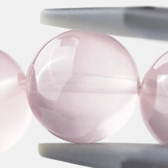 The Rose Quartz Strand Bracelet — Serene Luminescence, PDP close-up detail image 2.