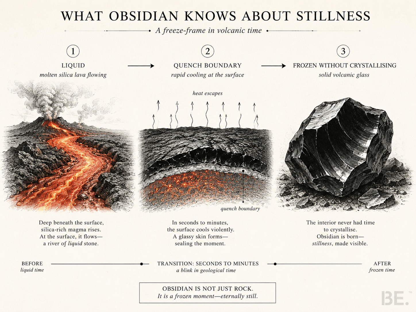 Was Obsidian über Stille weiß