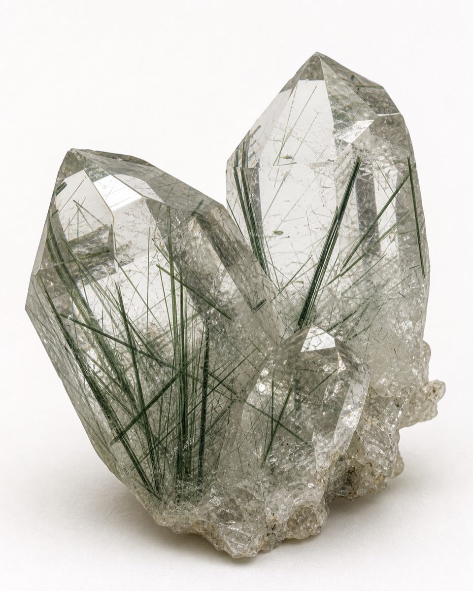 Green Rutilated Quartz geological reference